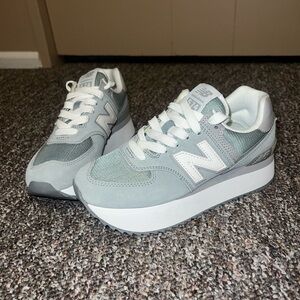 New Balance 574+ Platform Sneakers